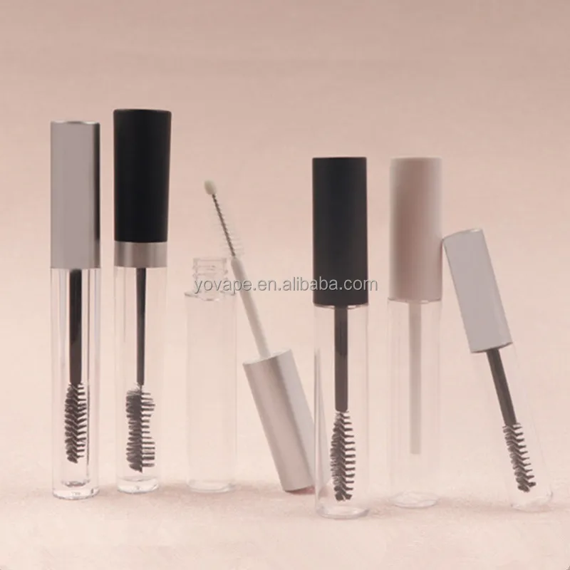 Refillable Eyelash Cream Container 5ml 8ml DIY Cosmetic Bottle for Eyebrow Growth Serum Oil Empty Mascara Tube with Brush Wand