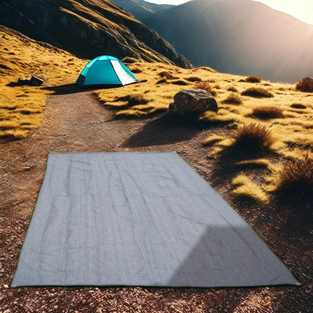 Outdoor Waterproof Tent Floor Mat for Camping and Tours Ground Sheet for Hiking and Camping