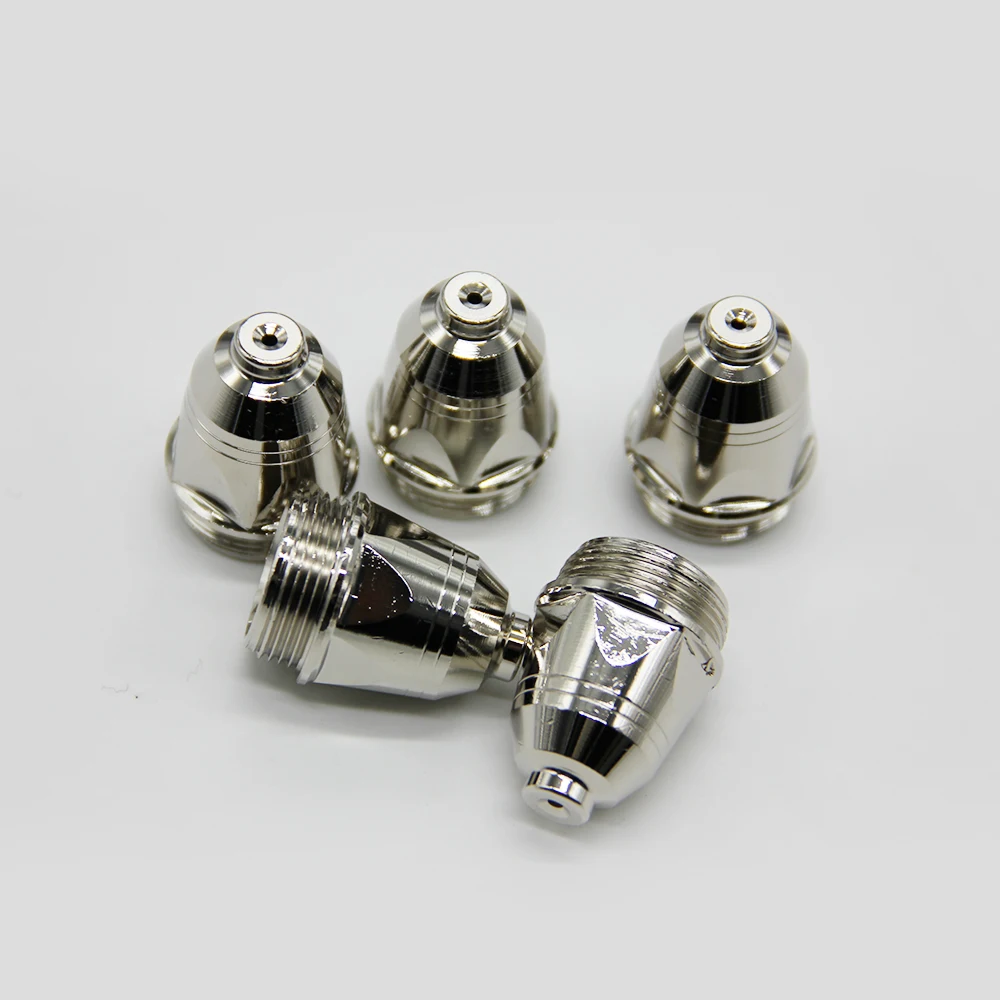 P80 nozzle and electrode cutting Torch machine welding Gold plated P80 electrode nozzle