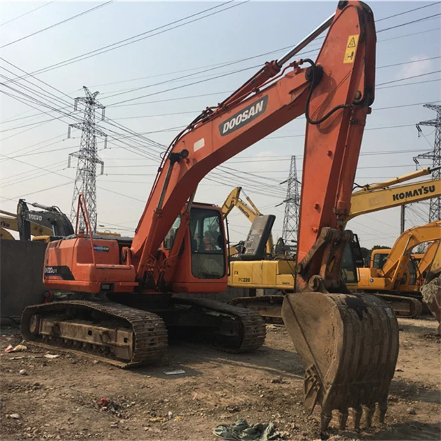South Korea secondhand 220 Used Doosan DH220 DH220lc-7 20 ton Crawler Digger/DH225 Hydraulic Excavator