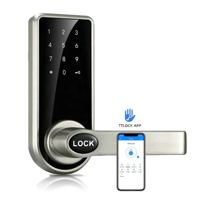 Уличный домашний цифровой смарт-замок TTLOCK TUYA APP кодовый замок для гостевых комнат система