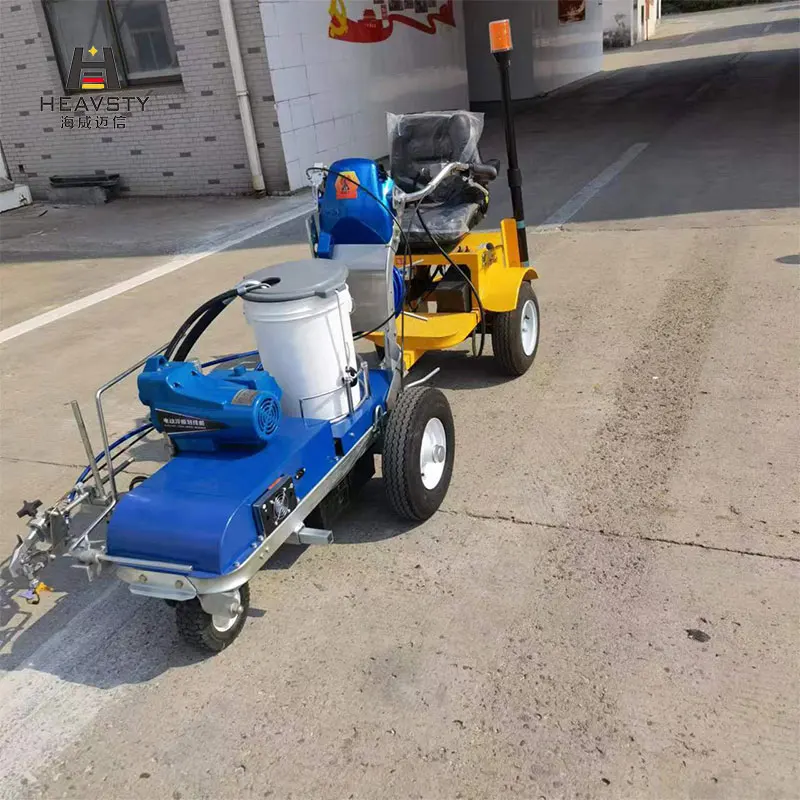 New arrival easy to carry electrical parking lines marking painting machine for road