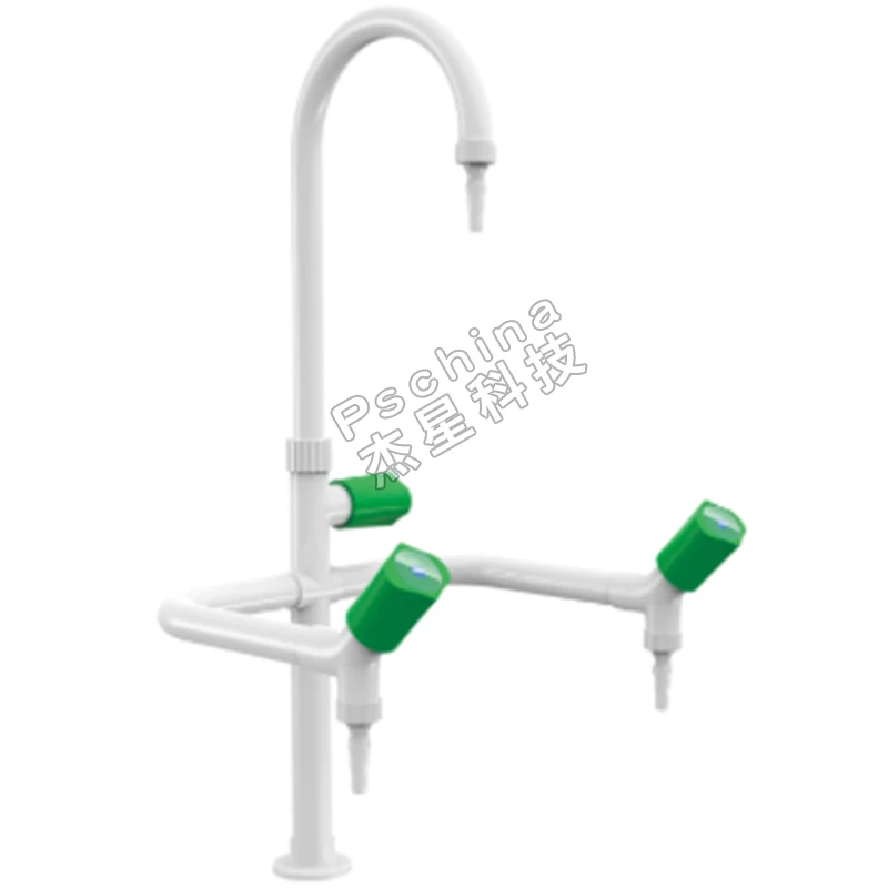 SRL-LT-3W Sink Faucet for Lab Goose Neck Three Mouth Laboratory Faucet Lab Faucet