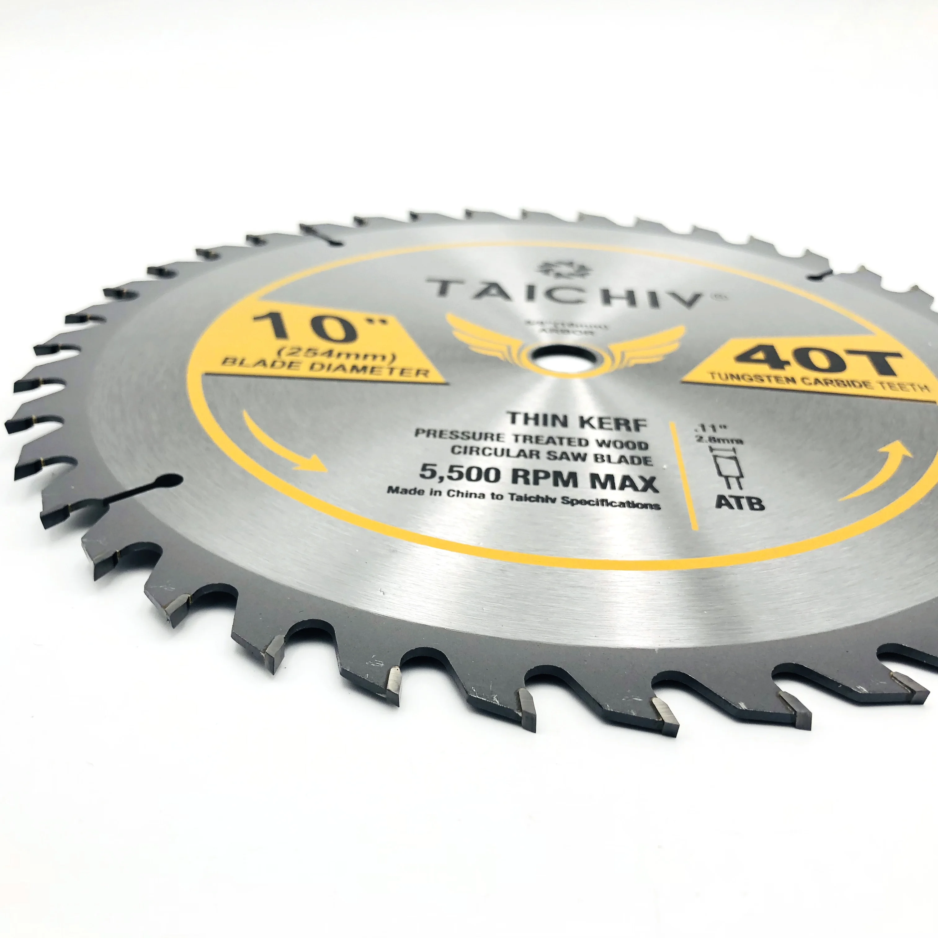 TAICHIV High-quality 250mm 10in 30T Silent Tools Circular Saw Blade for Cutting Wood