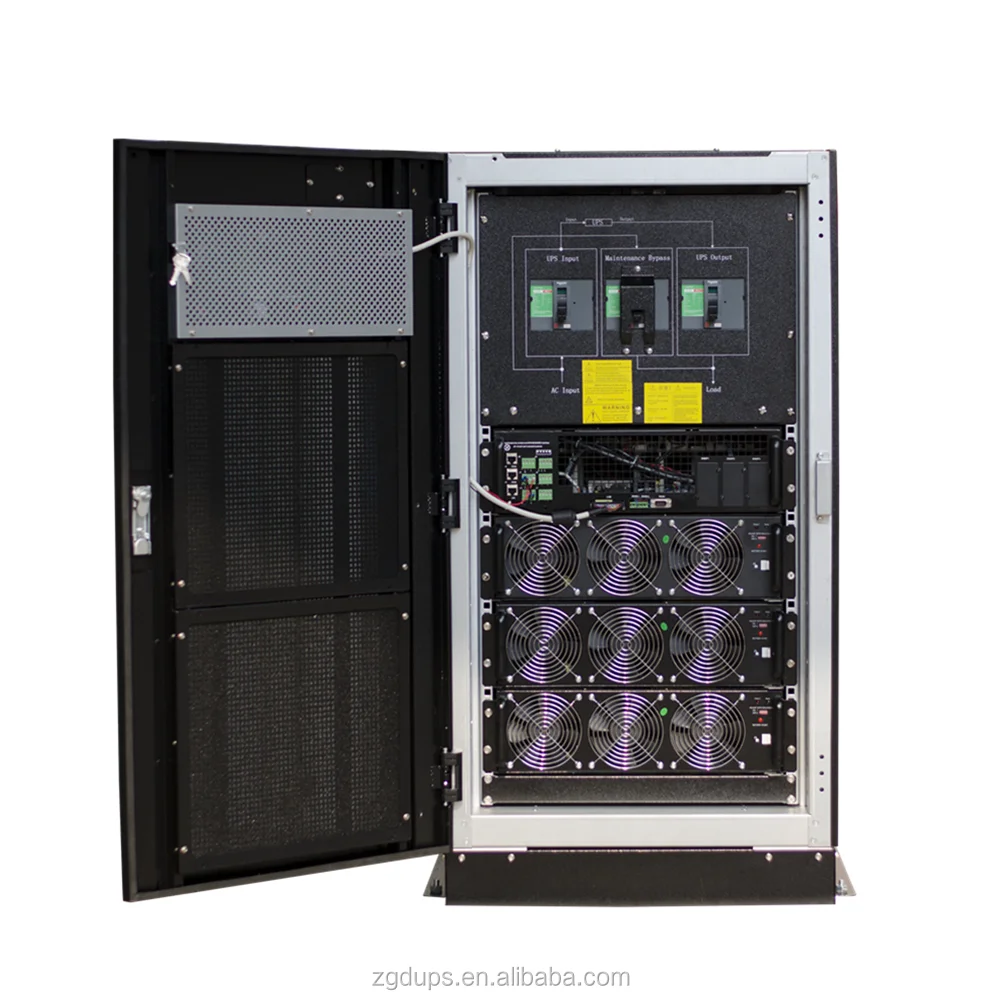 300KVA Modular UPS Low Frequency UPS On-line 3 Phases uninterruptible power supply ups 380V/400V/415V
