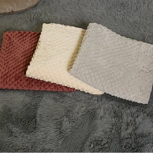 Lamb wool blanket soft and comfortable bubble blanket new massage compound double blanket