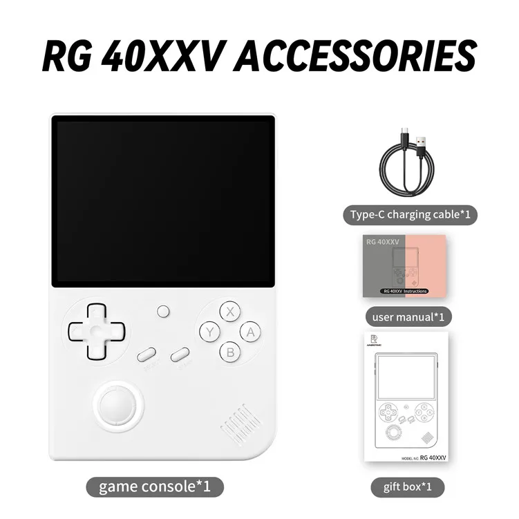 ANBERNIC RG40XXV Handheld Game Console Wireless WIFI Multimedia MP4 Video Player Connected to TV PC Play Games