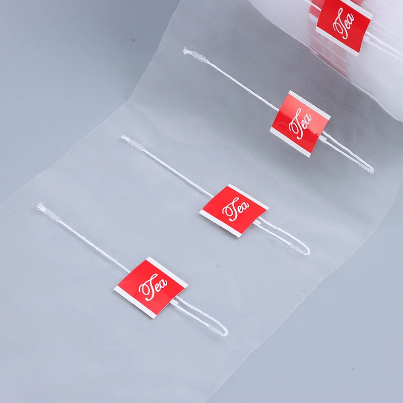 Factory Direct Sale 6000bags/roll Nylon Drip Tea Bag Filter Paper For Tea Packing