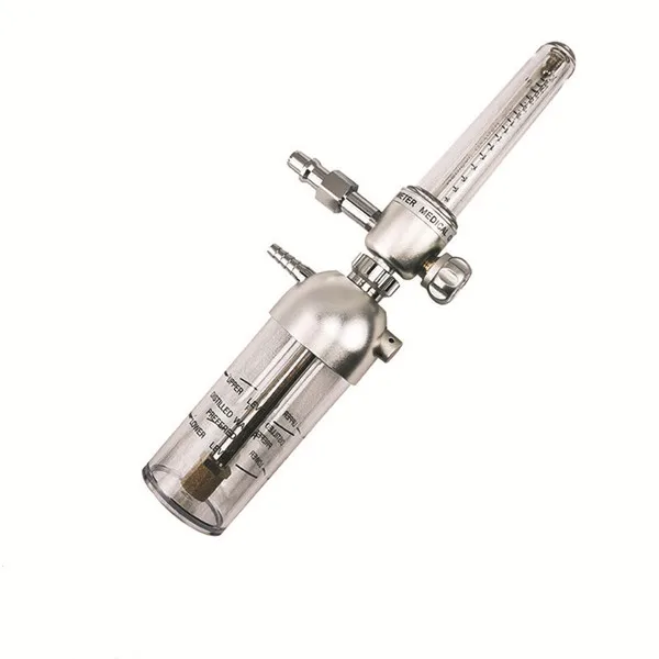 GOGO Oxygen Flowmeter with Humidifier Bottle Oxygen Regulator