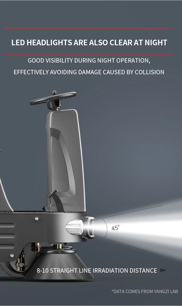 Yangzi S5 Factory Direct sell High power floor cleaning machine sweeper scrubber equipment