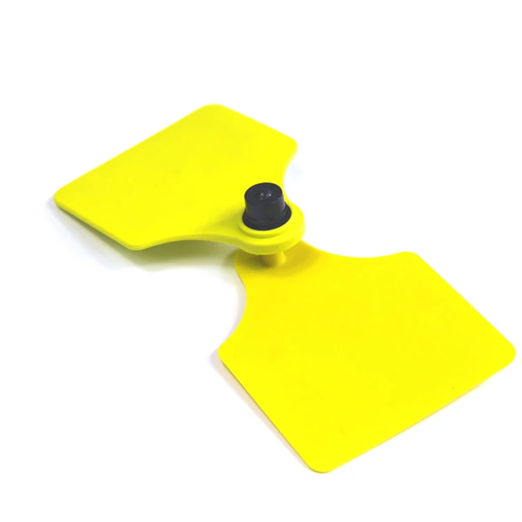 Top Quality TPU UHF Chip Long Range Livestock Animal RFID Ear Tag for Cattle Sheep Pig