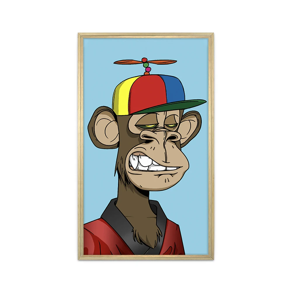 32 inch wide range Wooden frame 1080P HD Display LCD IPS Digital Photo Frame