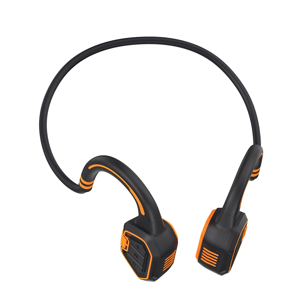 Customized IP68 Waterproof Wireless Headset Bone Conduction Openear Headphone for Swimming and Sports