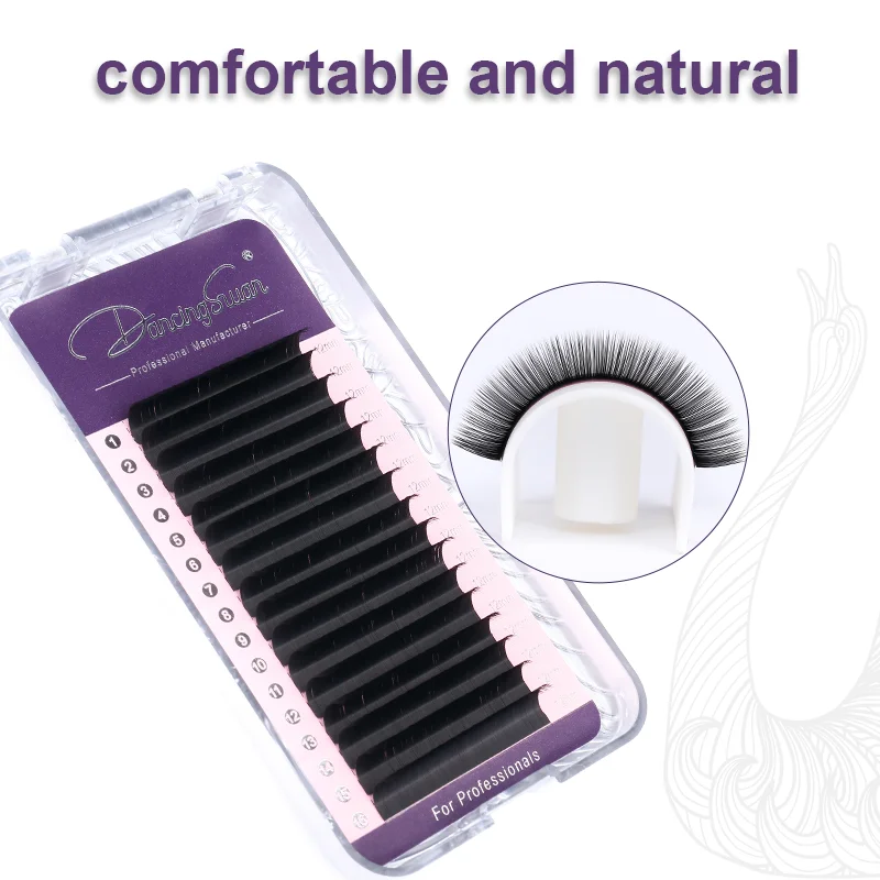 
Lash Trays Fans 03 Mega Lashes Extensions Russian Silk Private Label Eyelashes Size Classic Volume Mink Eyelash Extension 