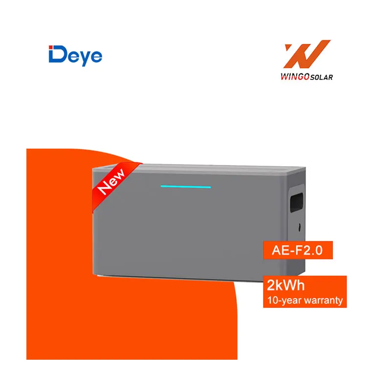 NEW Deye Low Voltage 2000Wh Lithium LiFePO4 Battery AE-F2.0 LFP Battery Pack Module up to 10kWh 10-year Warranty