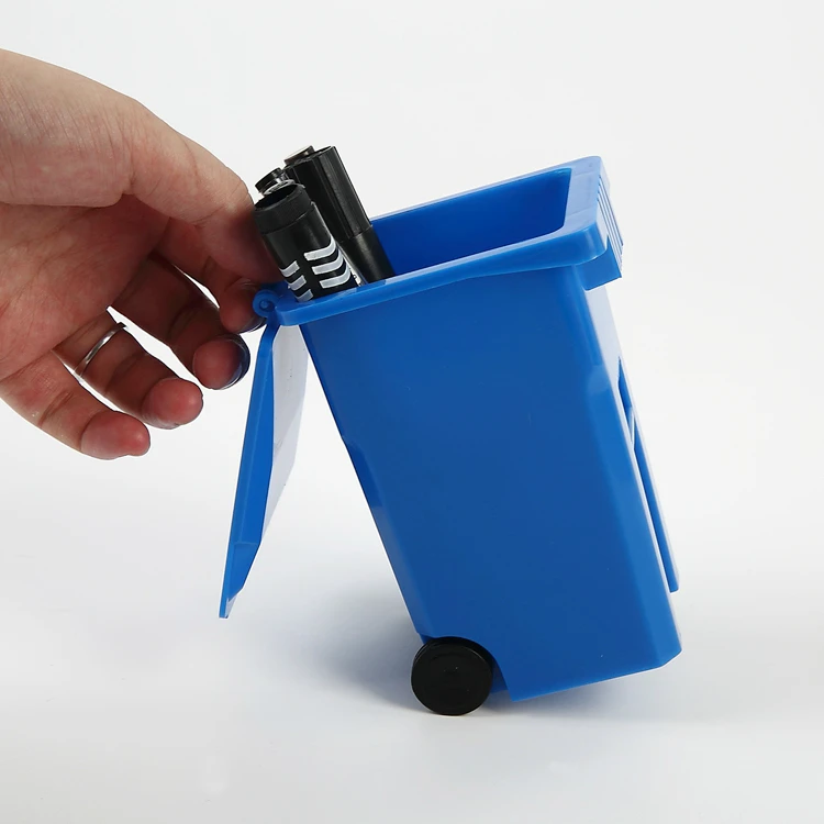 Custom Mini Trash Can Toy Desktop Mini Garbage Cans Waste Bin for Desk