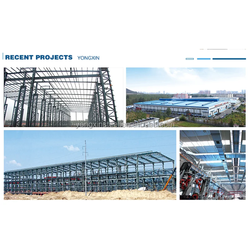 Prefabricated Metal Warehouse Professional Manufactured Design Drawing Steel Structure Building for Quick Assembly