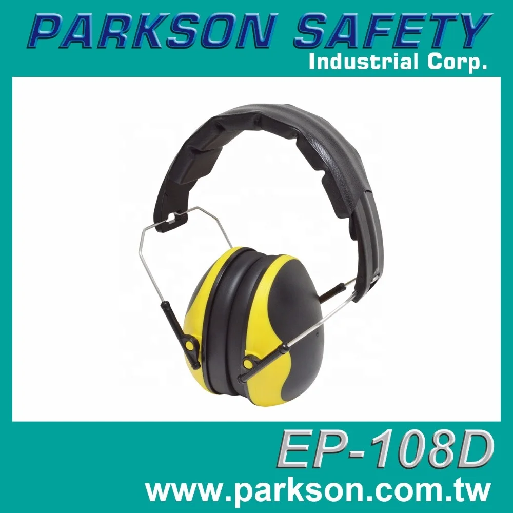 Taiwan Higher Sound Attenuation Silence Zone Sound Proof Dual Color Custom Painting Foldable Shooting Safety Ear Muffler