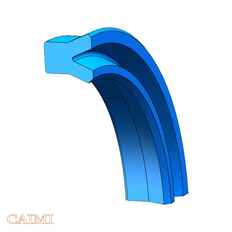 CAIMI all size available OEM red PU seal MU3 RU3 ring U cup seal MUB