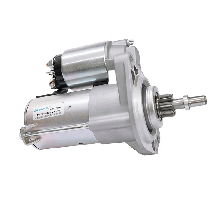A11-3708110 Starter assembly12V 1.3kW for Chery FENGYUN model starting motor with high quality