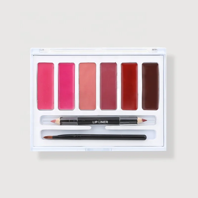 Lip Liner Waterproof Organic Vegan Lip Liner And Gloss Set Custom Nude Lip Pencil Liner