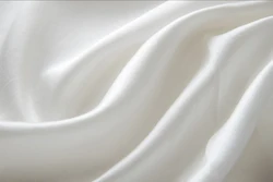 Wholesale Custom Color White 12mm Silk Cotton Blend Fabric Silk Cotton Fabric For Men Shirts