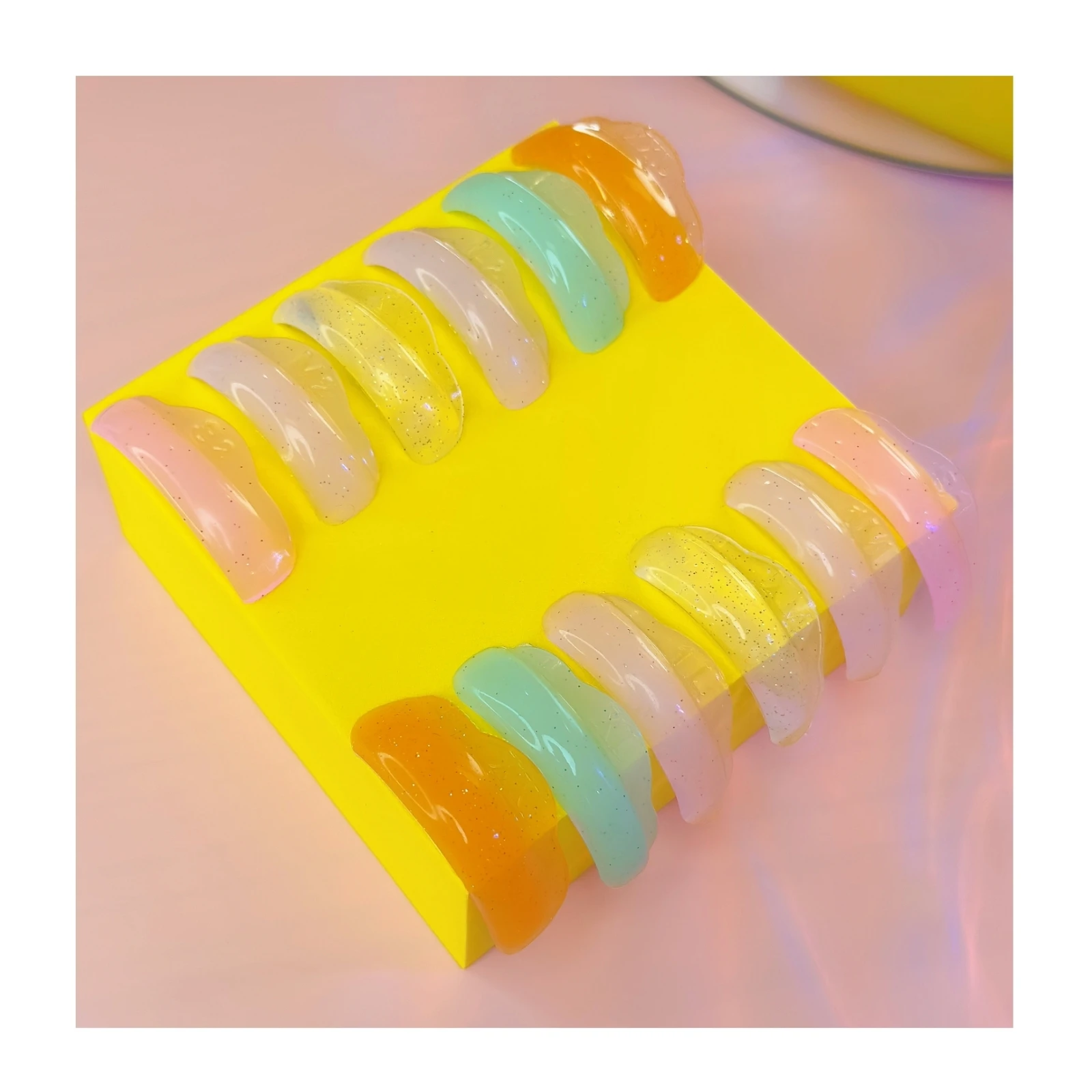 Lash Lift Shields Self Sticky Eyelash Lifting Pad Glueless Silicone Lami Lamination Shield for Glue Balm Perm Rod Tint Roller