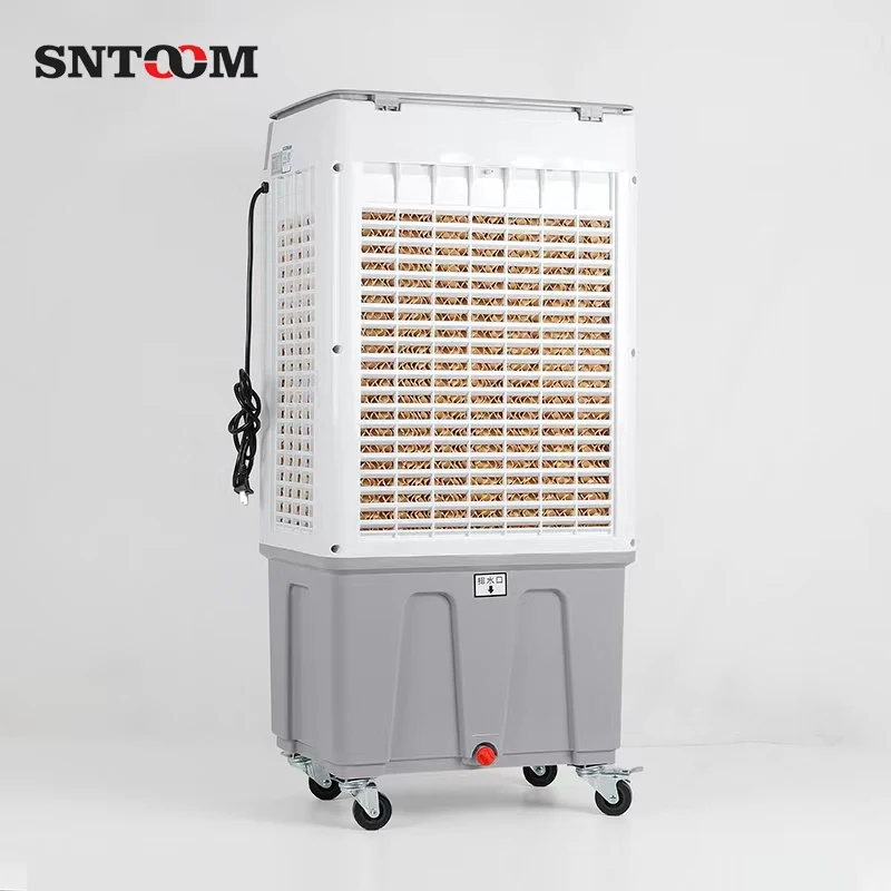 40L Maximum Water Injection 150W Industrial Floor Standing Evaporative Water Air Cooler for Office/Warehouse