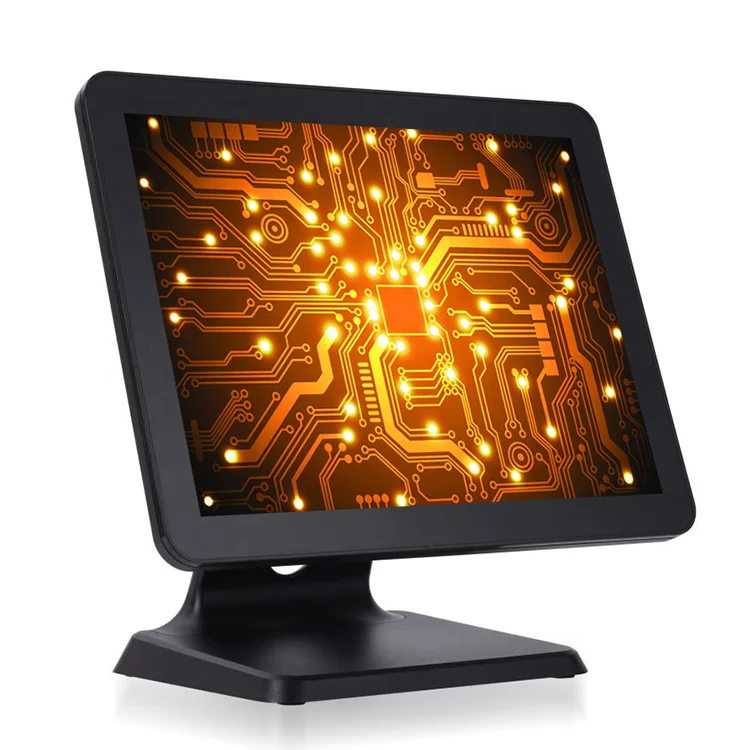 Pos system till machine T630 15 inch Screen Capacitive Touch Screen Monitor waterproof pos tft lcd touchscreen monitor