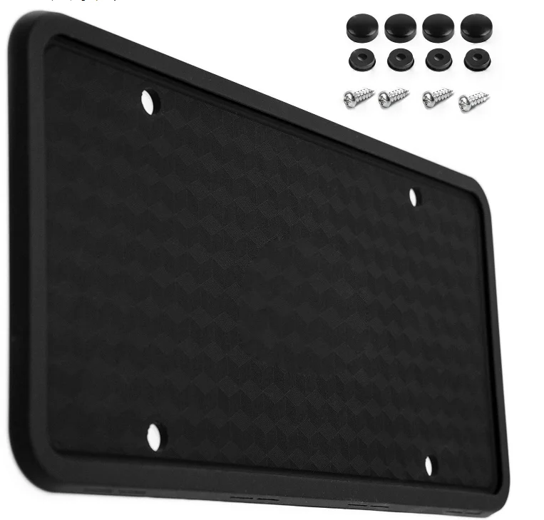 Silicone License Plate Frame  Car  License Plate Holder