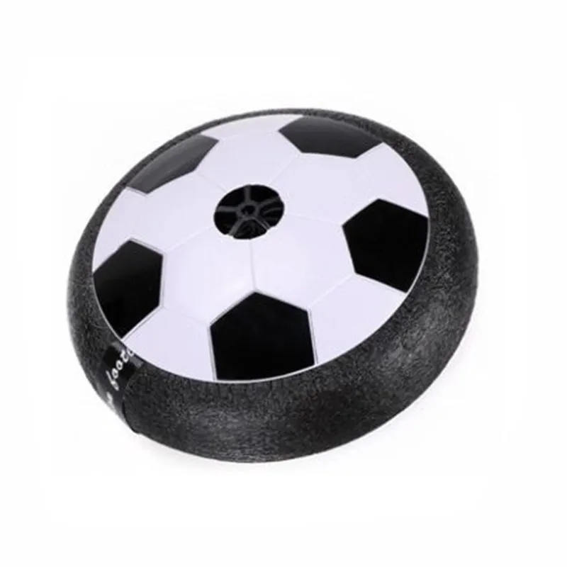 Hot Sale Indoor Toy Training Ball Air Power Soccer Disc LED Lights Electric Sliding Hover Football For Kids