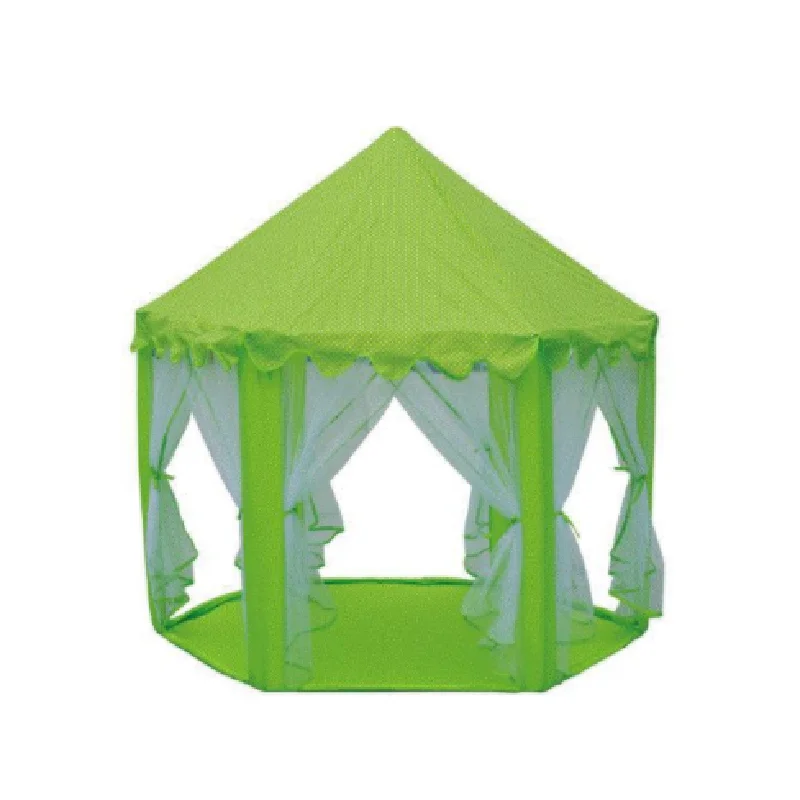 Wholesale in Stock Large Hexagon Princess Playhouse  Girls Large Castle tents for sale