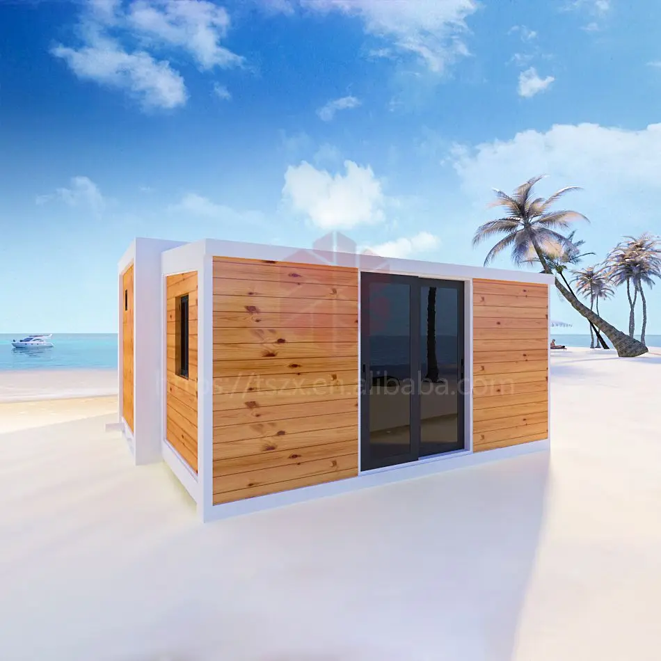 Extendable container maison house container 3 bedroom tiny house 2 bedroom 20ft 40ft foldable prefabricated container house