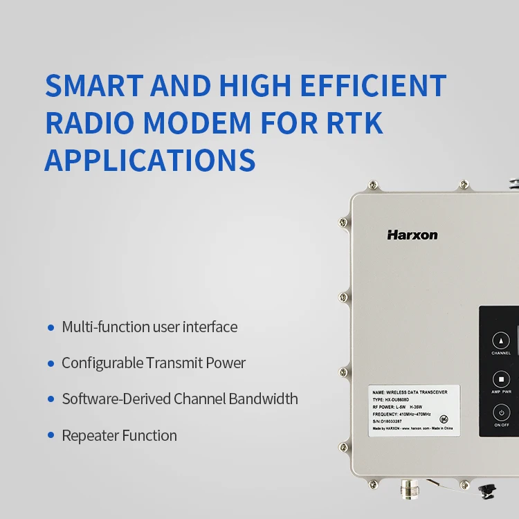 Hot Selling 35W High Power GPS RTK External UHF Radio for Surveying Applications