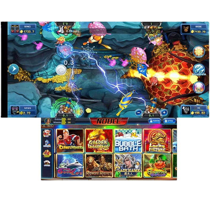 Agents for King of pop Noble strong system technical support fish game app like Buffalo distributor  online  fish table game