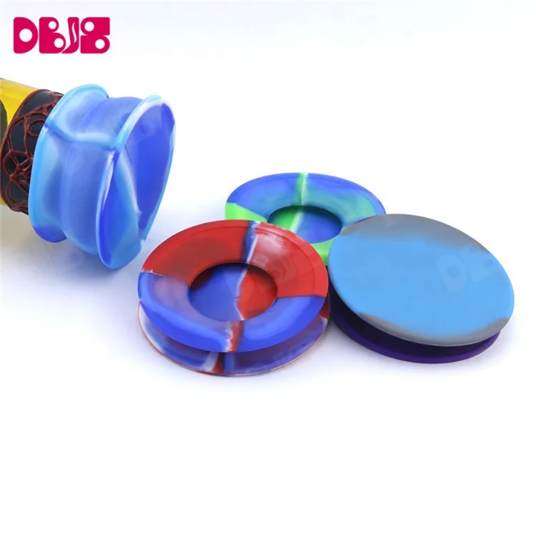 In stock smoking accessories cleaning caps custom Logo silicone water pipe caps kit