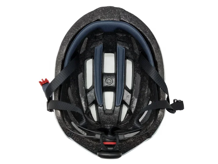 Amazon hot selling helmets CE approval well ventilated led bike helmet with rear led light