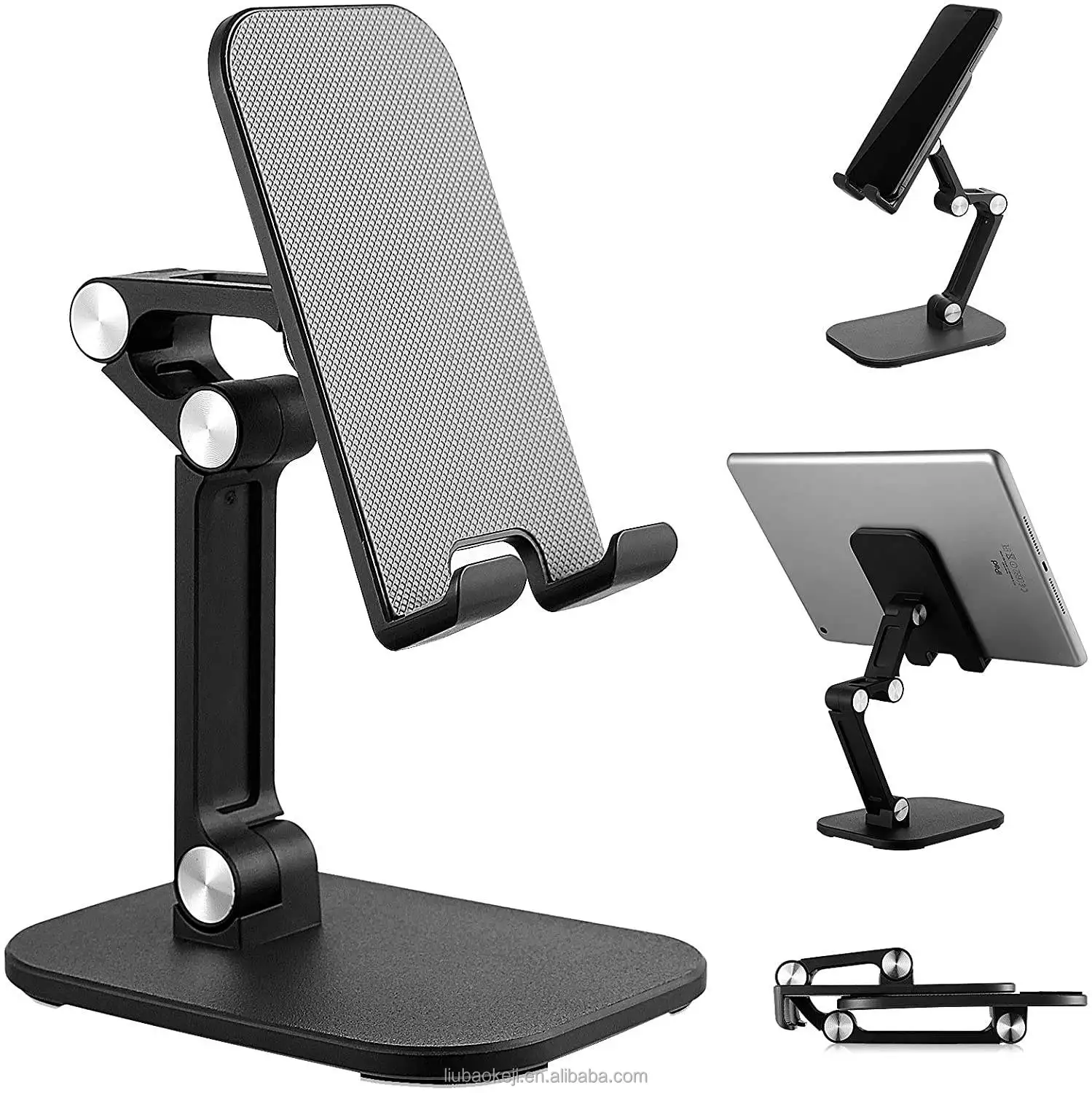 Foldable Portable Folding Display Desktop Desk Hand Mobile Cellphone Smartphone Cell Phone Stand Tablet PC Bracket Holder