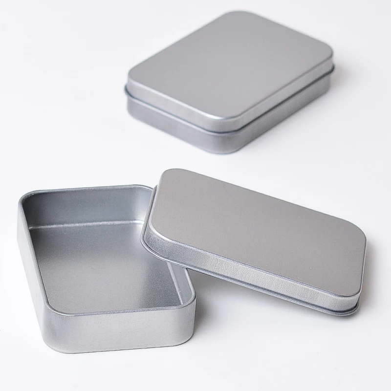 hot sale products high quality Customized square Metal square cookie tin box Gift USB Tin Box packaging