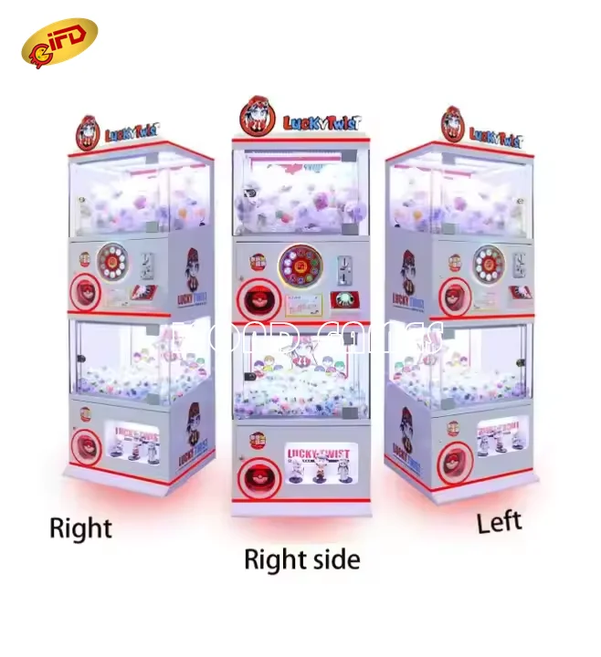 IFD Hot Sale Kids Coin Operated Toys Balls Vending Machine Capsule Toy Snacks Doll Vending Gashapon Game Machine