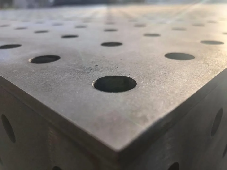 High quality Welding Table Cast Iron 3d welding platform with fixture Accessories Steel