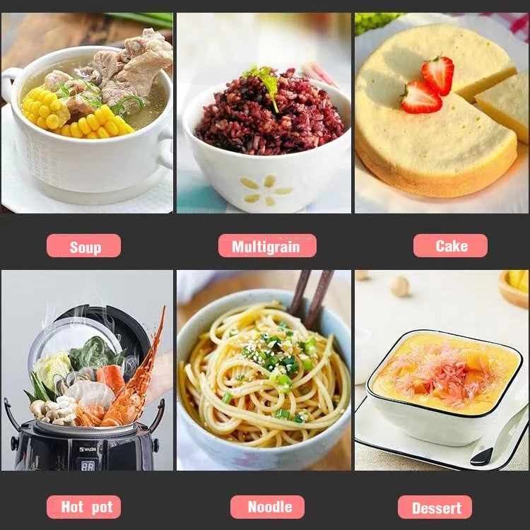 Programmable 7 in 1 Stainless Steel Pot Mini Electric Pressure Cooker 2021 Pressure Adjust Multi Cooker