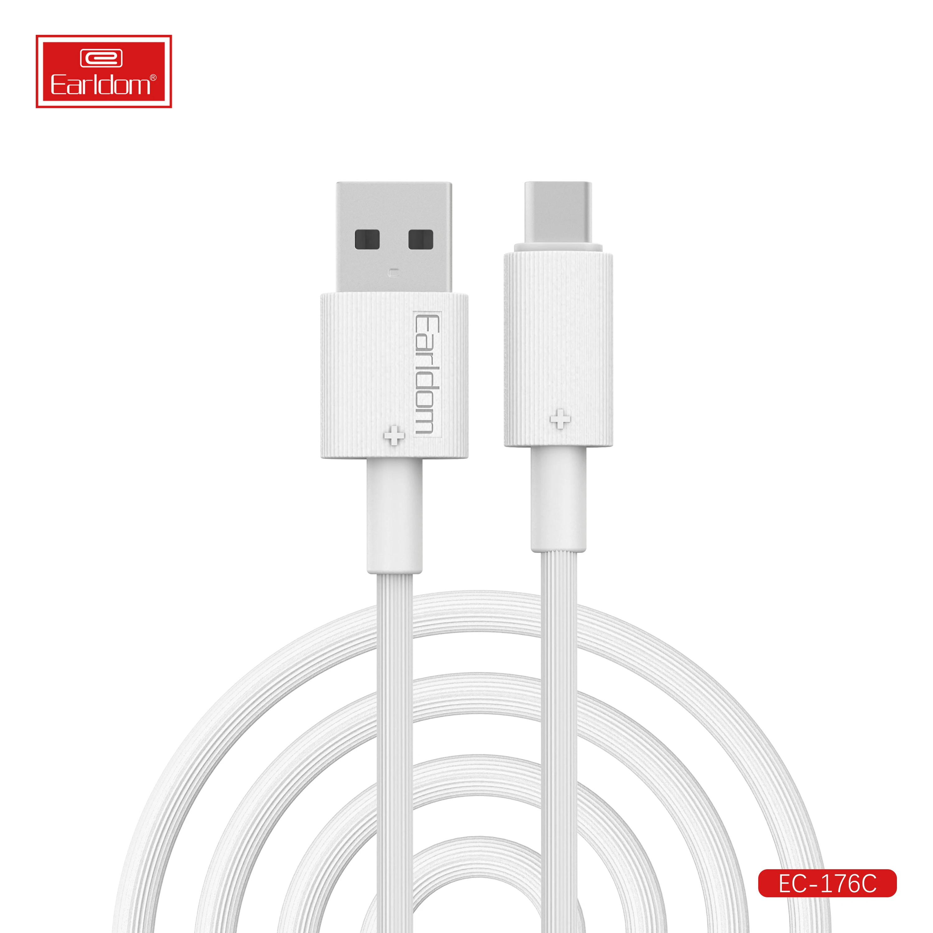 EARLDOM USB C Cable 3A Fast Charge, USB A to Type C Charger Cord Braided Compatible with Samsung