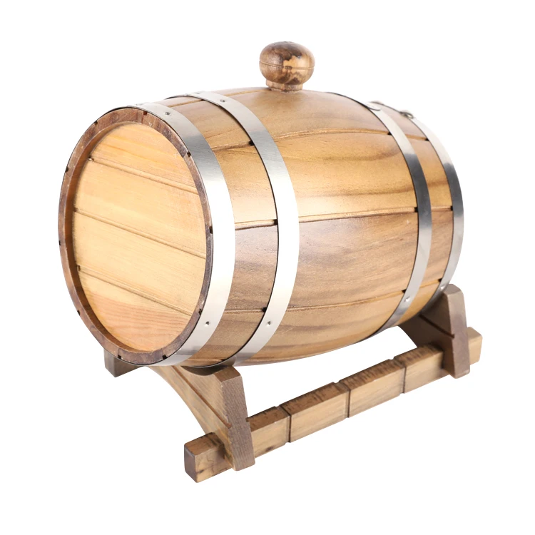 Morezhome 1L lightweight small aluminum foil inner bag Whiskey Barrel wooden wine racks