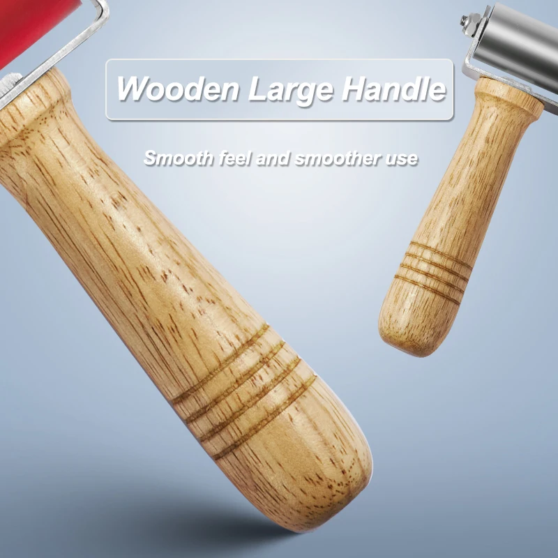 Leather Roller High Temperature Resistant Hand Seam Roller Small Hand Pressure Roller