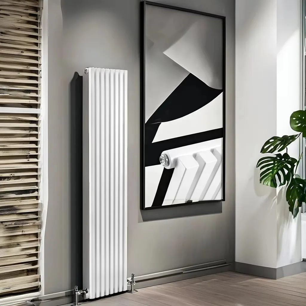 Good Quality factory price Wall Mounted Installation heating radiator designer style radiator single lap vertical radiator