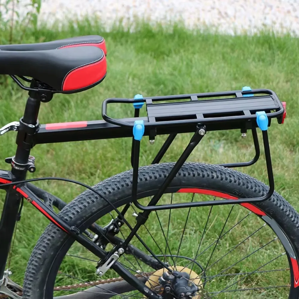 Quick Release Adjustable Bike Bicycle Cargo Rack MTB Road Bicycle Bike Cargo Luggage Carrier Rear Rack with Mudguard