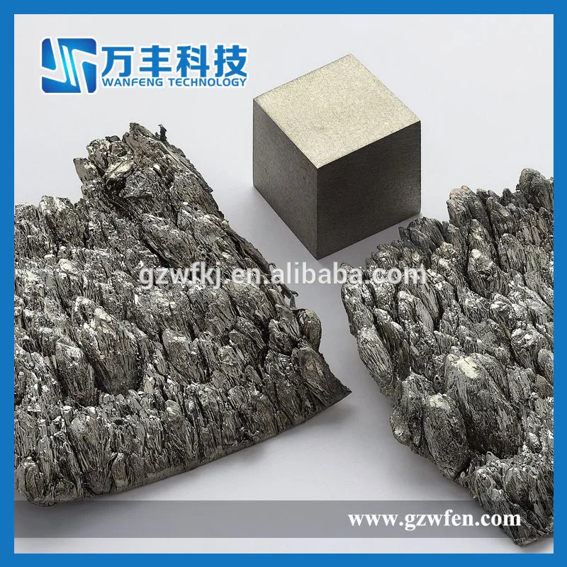 Dendritic Scandium metal pieces made in Jiangxi China