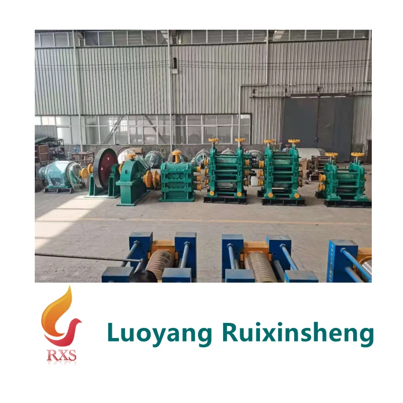 Die casting aluminum steel iron copper raw material deformed steel thread rolling bar mill rebar wire rod production line