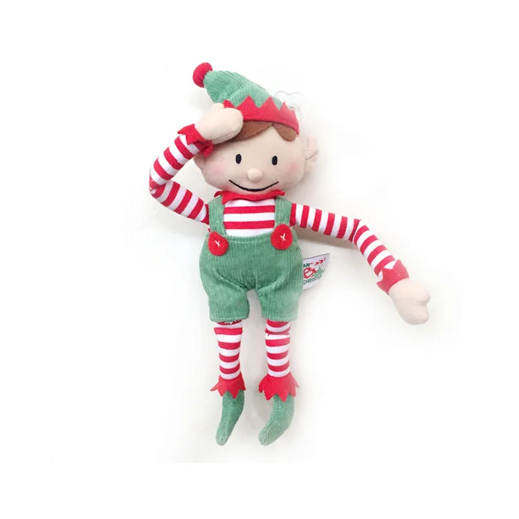 Wholesale Christmas Plush elf Toy Stuffed Elf Doll